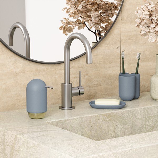 Iš plastiko muilinė mėlynos spalvos Touch – Umbra-image-4