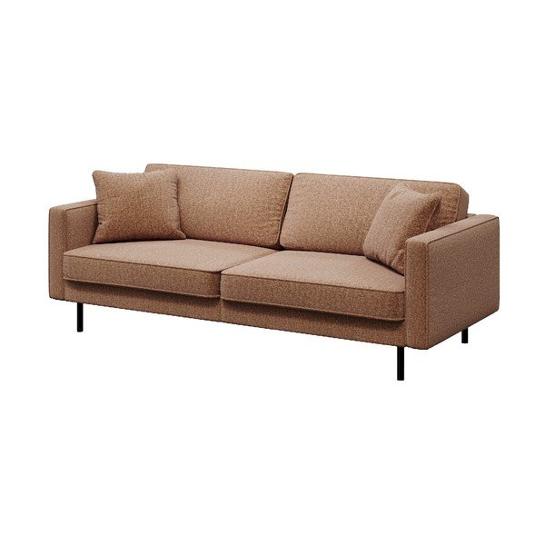 Molio rudos spalvos sofa MESONICA Kobo, 207 cm-image-2