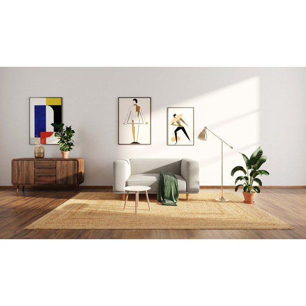 Krėslas šviesiai pilkos spalvos Kukumo – Ame Yens-image-3