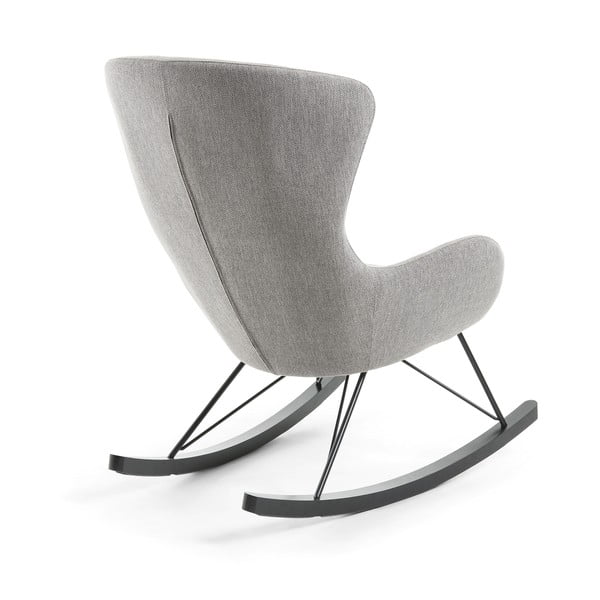 Pilka supama kėdė Kave Home Valsa-image-3