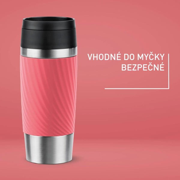 Kelioninis puodelis (ne termo) rausvos spalvos 360 ml – Tefal-image-4