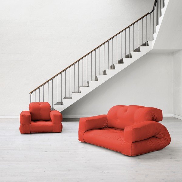 Sofa lova "Karup Hippo Red-image-1