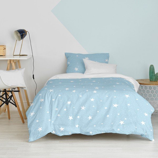 Viengulė vaikiška patalynė iš medvilnės 140x200 cm Little star – Happy Friday-image-2