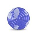 Mėlynas pripučiamas paplūdimio čiužinys The Nice Fleet Goa