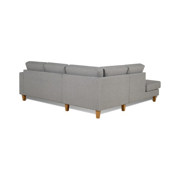 Šviesiai pilka kampinė sofa (kairysis kampas) Focus - Scandic-image-2