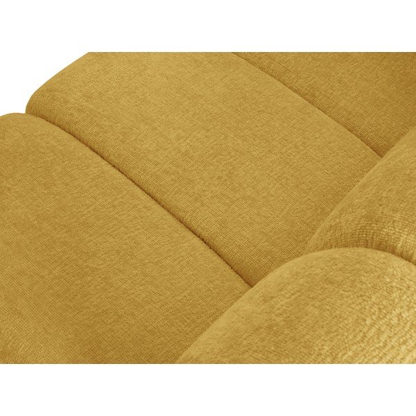 Sofa geltonos spalvos 367 cm Lupine – Micadoni Home-image-1