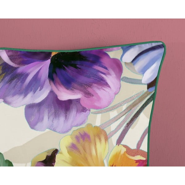 Ekologiškos medvilnės viengulė patalynė Descanso Flower Garden, 140 x 220 cm-image-4