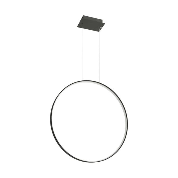 Juodas LED pakabinamas šviestuvas 78x16 cm Tim - Nice Lamps