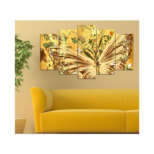Kelių dalių paveikslas Insigne Amarillo, 102 x 60 cm-image-1