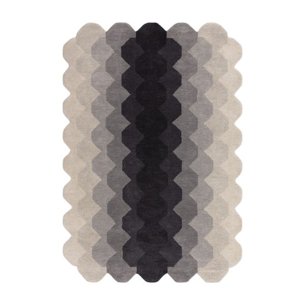Kilimas iš vilnos pilkos spalvos 160x230 cm Hive – Asiatic Carpets
