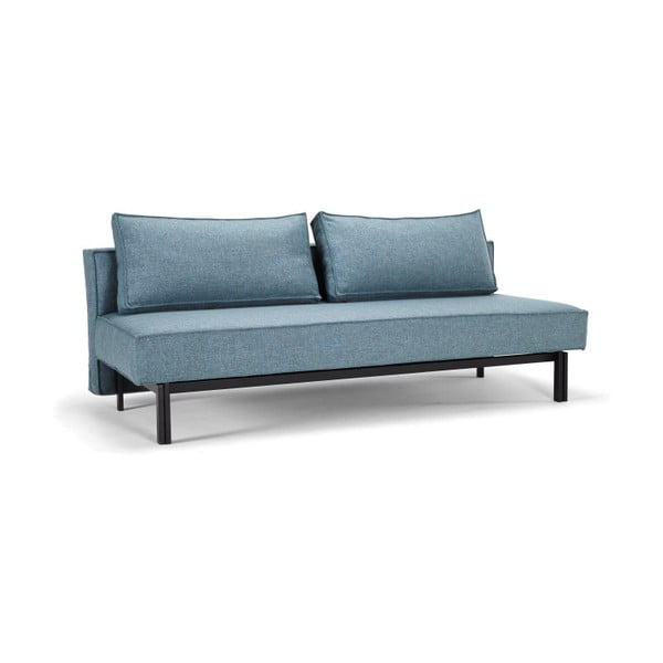 Mėlyna sofa lova Inovacijos "Sly" sofa lova Mišrus šokis Šviesiai mėlyna