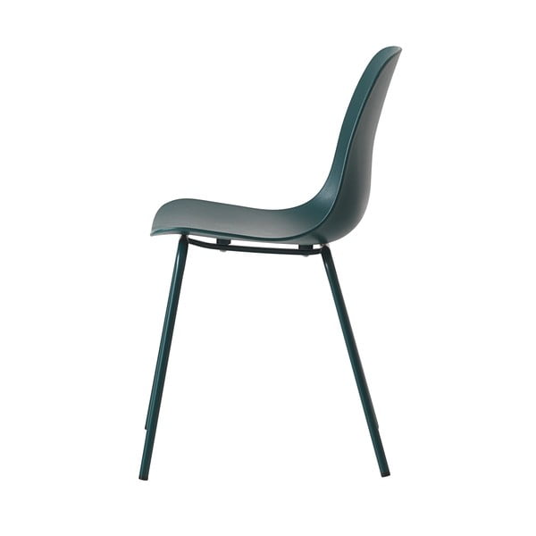 Turkio spalvos plastikinė valgomojo kėdė Whitby - Unique Furniture-image-4