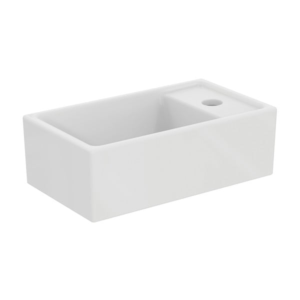 Iš keramikos maža kriauklė baltos spalvos 37x21 cm i.Life S – Ideal Standard-image-2