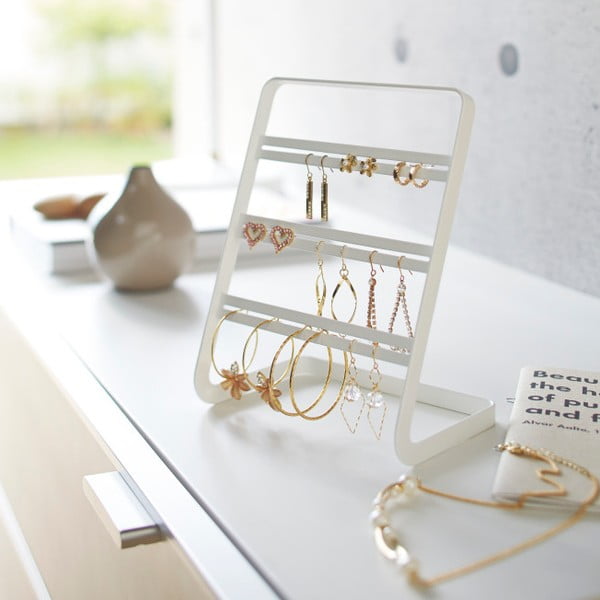 Baltas juvelyrinių dirbinių stovas YAMAZAKI Tower-image-2