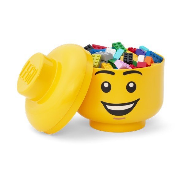Plastikinė vaikiška saugojimo dėžė Head - LEGO®-image-1