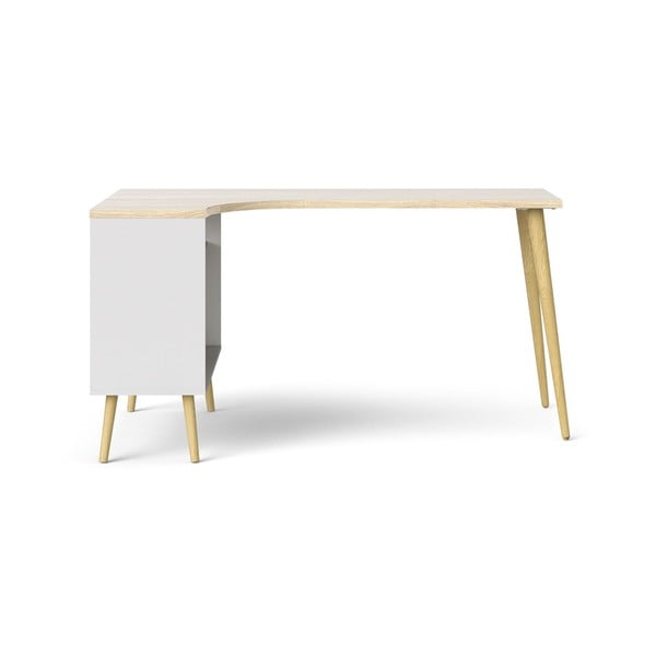 Ąžuolinis darbo stalas 145x81 cm Oslo - Tvilum-image-2