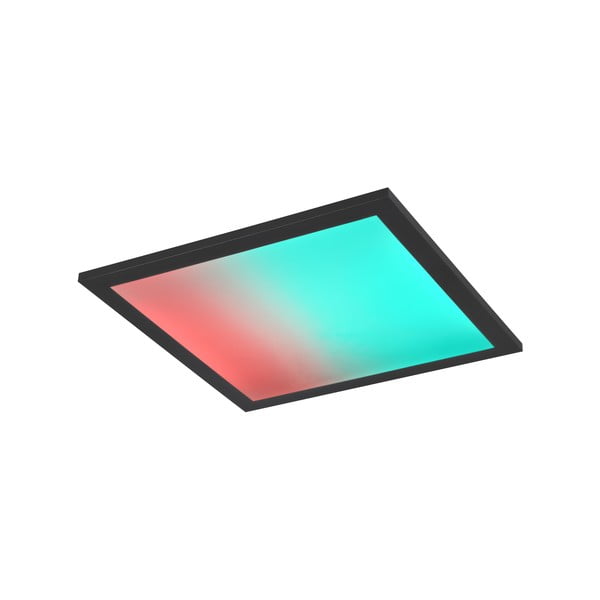 Lubinis šviestuvas juodos spalvos LED 29.5x29.5 cm Beta – Reality-image-1