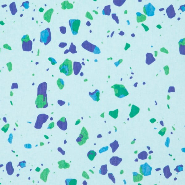 Iš diatomito vonios kilimėlis šviesiai mėlynos spalvos 39x60 cm Terrazzo – Artsy Doormats-image-2