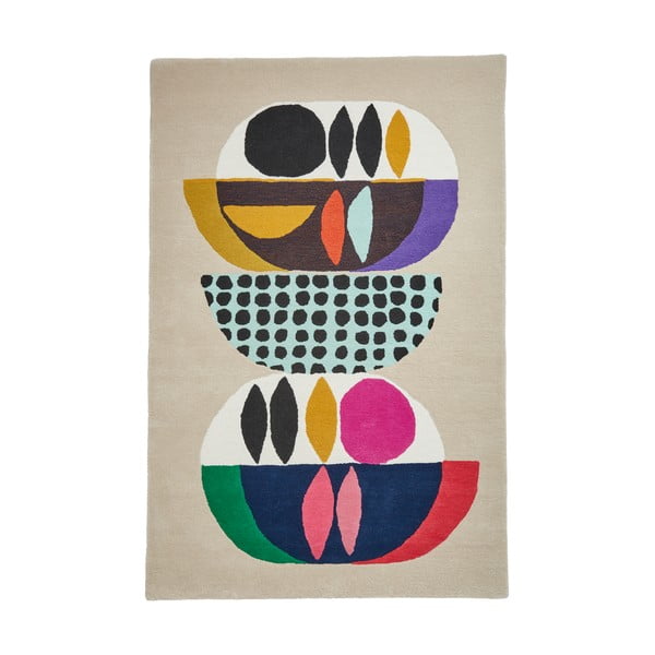 Vilnonis kilimas Think Rugs Inaluxe Neon, 150 x 230 cm