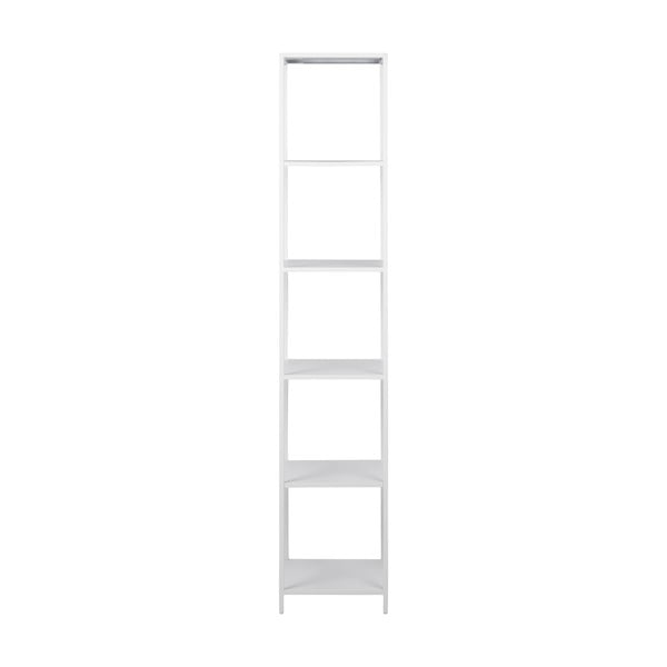 Balta metalinė knygų spinta Acton Newcastle, aukštis 180,6 cm