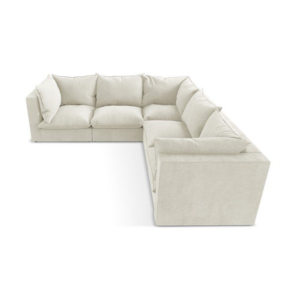 Smėlio spalvos kampinė sofa Manao – Makamii-image-4