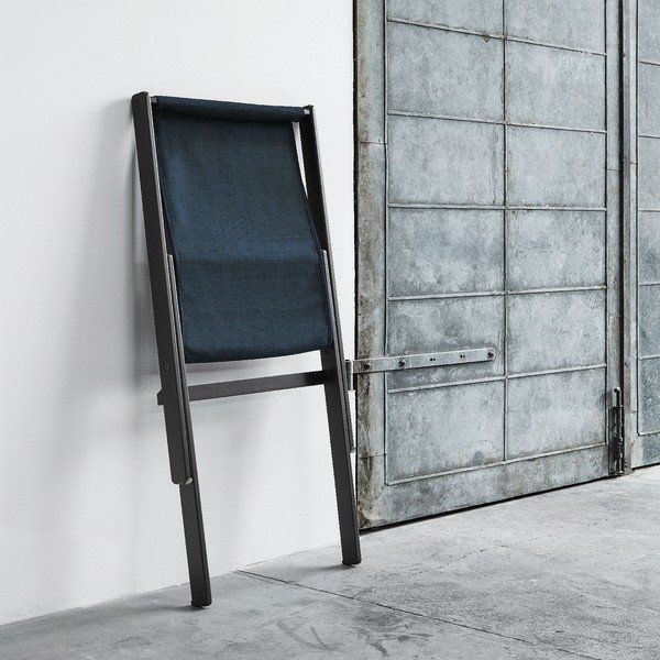 Sulankstoma kėdė "Karup Boogie Black/Deep Blue-image-2