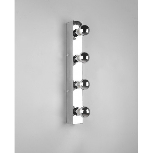 Blizgaus sidabro sieninis šviestuvas Theatro - Trio-image-3