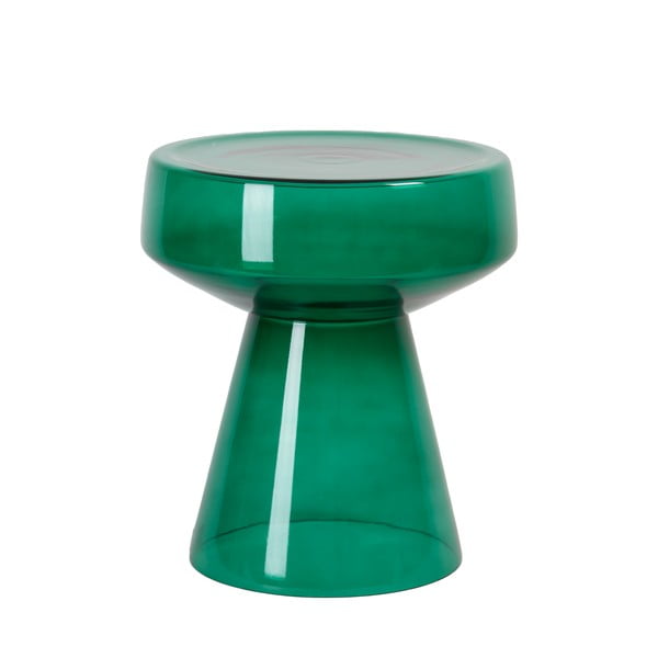 Iš stiklo apvalios formos šoninis stalas ø 37 cm Dakwa – Light & Living