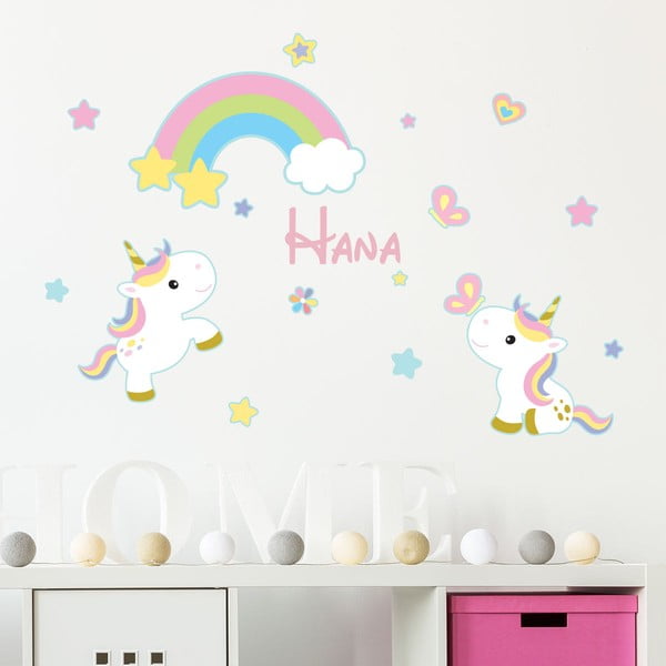 Sienų lipdukas su pavadinimu Ambiance 2 Baby Unicorns