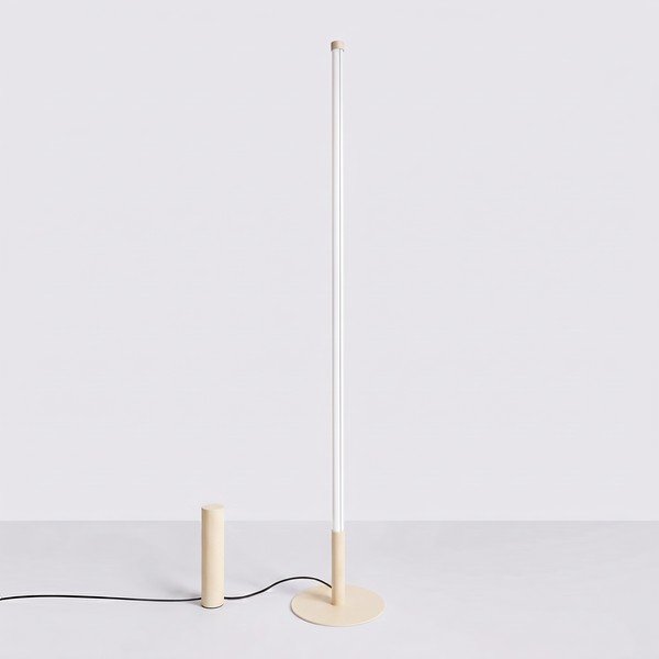 Smėlio spalvos iš metalo pastatomas šviestuvas LED (aukštis 150 cm) TRANG – Thoro-image-4