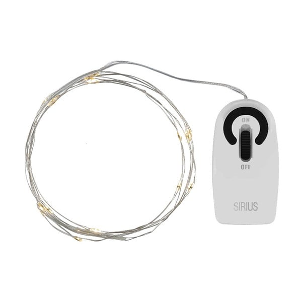 Šviečianti girlianda lempučių skaičius 20 vnt. ilgis 190 cm Knirke – Sirius