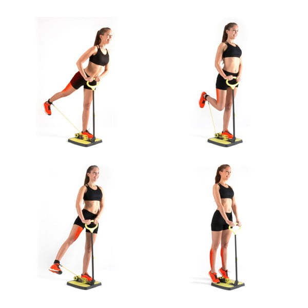 Sėdmenų ir kojų stiprinimo platforma su pratimų instrukcijomis InnovaGoods Fitness-image-2