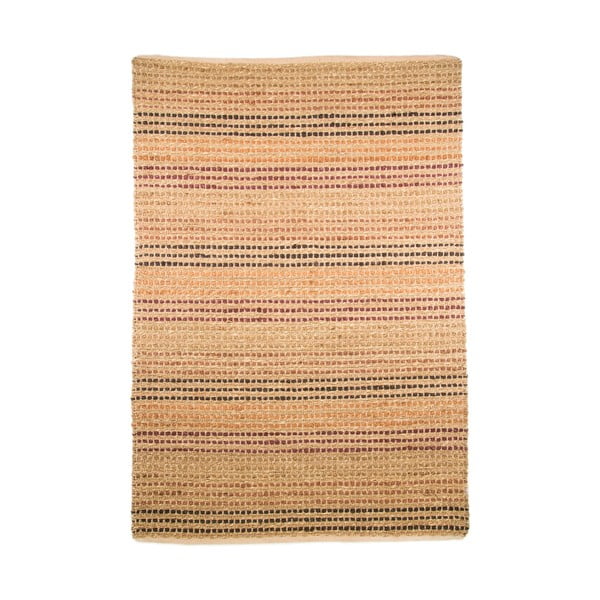 Jūros žolės, džiuto ir medvilnės kilimas "Flair Rugs" Terakota, 120 x 170 cm