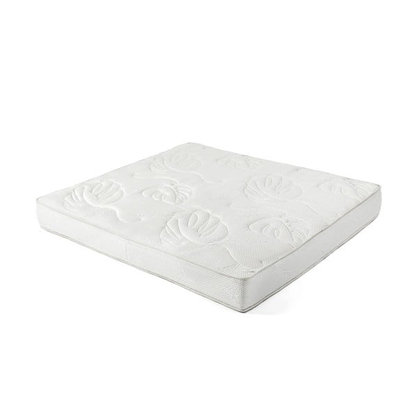 Smėlio spalvos minkšta dvigulė lova su čiužiniu ir grotelėmis 180x200 cm Thessa Pillow - Bonami Selection-image-4