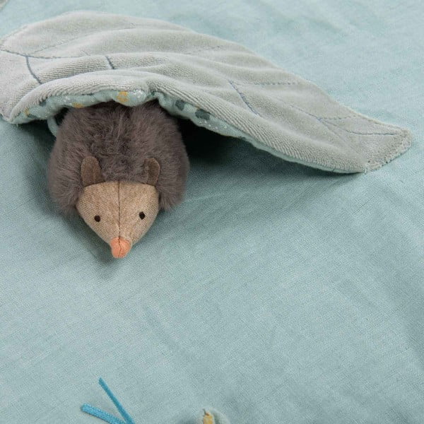 Šviesiai žalias vaikiškas žaidimų kilimėlis Trois Petits Lapins - Moulin Roty-image-2