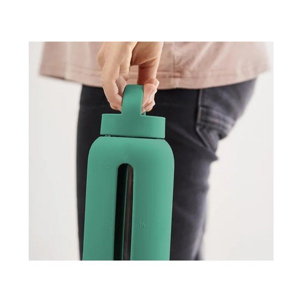 Žalios spalvos kelioninis buteliukas 720 ml Frosted Green – Muuki-image-3