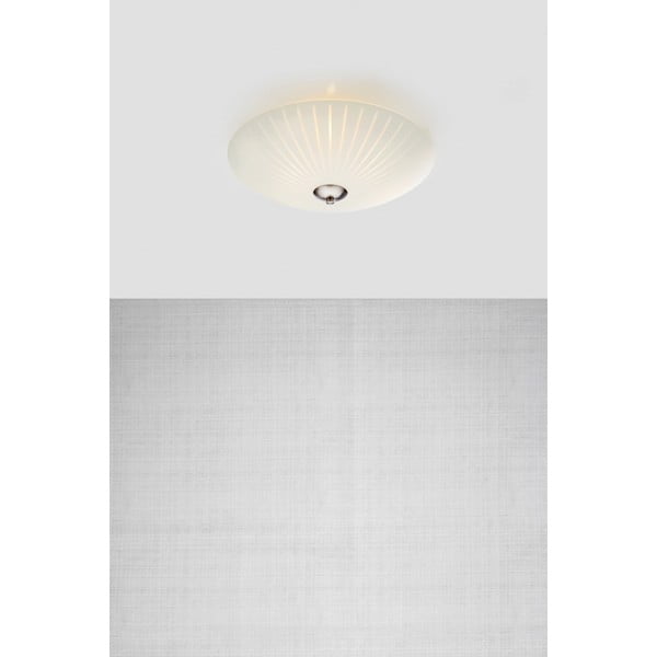 Lubinis šviestuvas baltos spalvos ø 43 cm su stiklo gaubtu Cut – Markslöjd-image-1