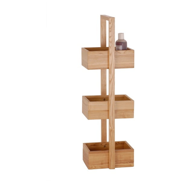 Ąžuolinis vonios kambario stovas Wireworks Caddy Mezza, aukštis 84 cm-image-2