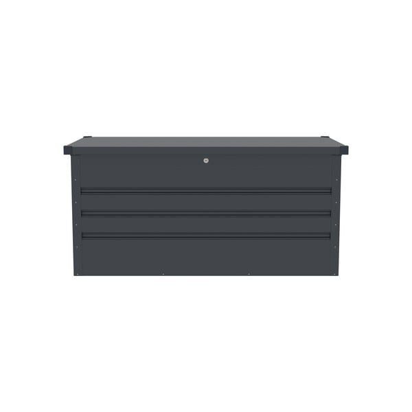 Antracito spalvos sodo daiktadėžė Max A – Rojaplast