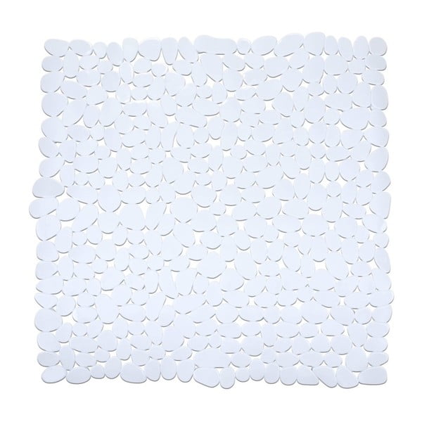 Baltas neslidus vonios kilimėlis Wenko Paradise, 54 x 54 cm