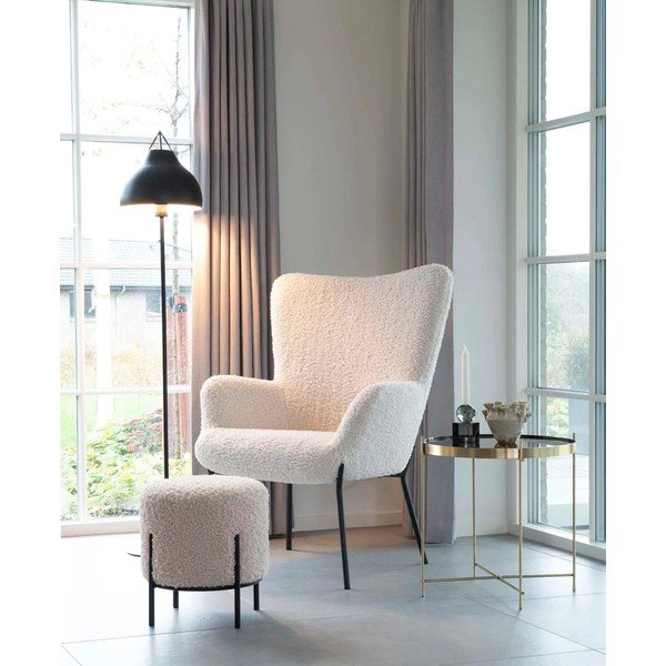 Smėlio spalvos taburetė Alford - House Nordic-image-1