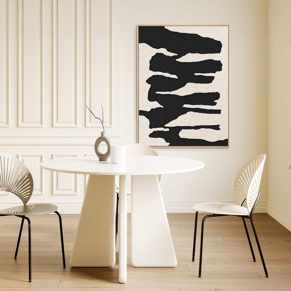 3D paveikslas su rėmeliu/sugeriantis garsą 90x120 cm Frequency 2 – Malerifabrikken-image-1