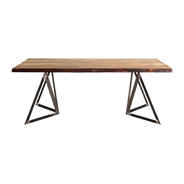 Valgomojo stalas su pušies medienos stalviršiu "Custom Form Sherwood", 240 x 100 cm