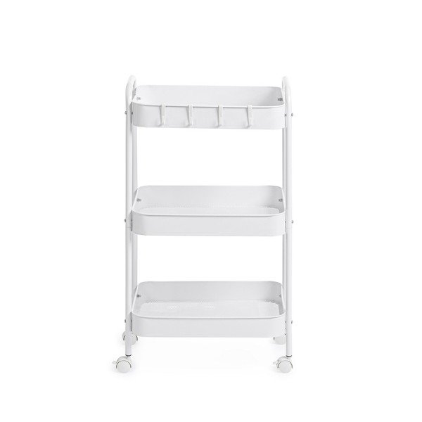 Iš metalo vežimėlis ant ratukų 29,5x41 cm Leiky – Yes Everyday