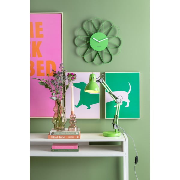 Stalinis šviestuvas šviesiai žalios spalvos (aukštis 52 cm) su metaliniu gaubtu Funky Hobby – Leitmotiv-image-1