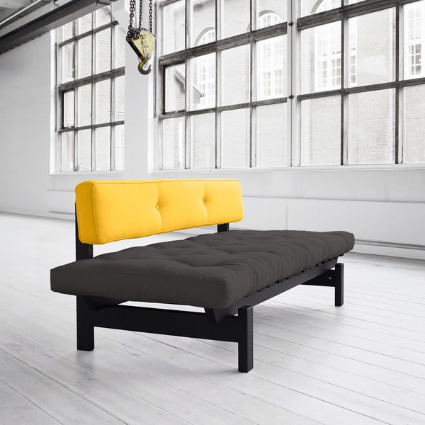 Dubstep sofa, amarillo/pilka