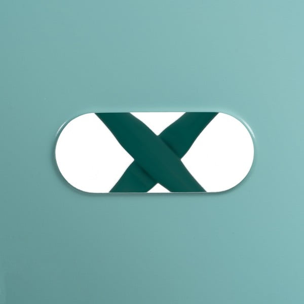 Turkio spalvos iš metalo baro kėdžių komplektas 2 vnt. (sėdynės aukštis 61 cm) – Ixia-image-3