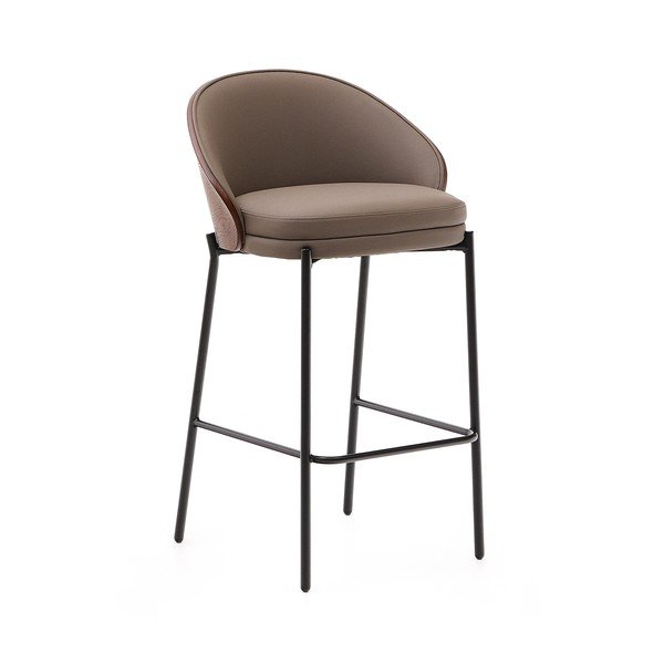 Rudos spalvos baro taburetė (sėdynės aukštis 65 cm) Eamy – Kave Home