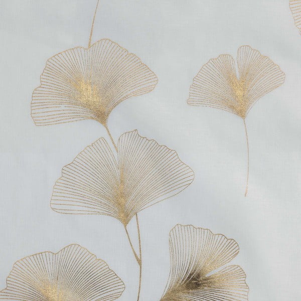 Permatoma užuolaida baltos spalvos/auksinės spalvos 140x240 cm Ginkgold – douceur d'intérieur-image-3