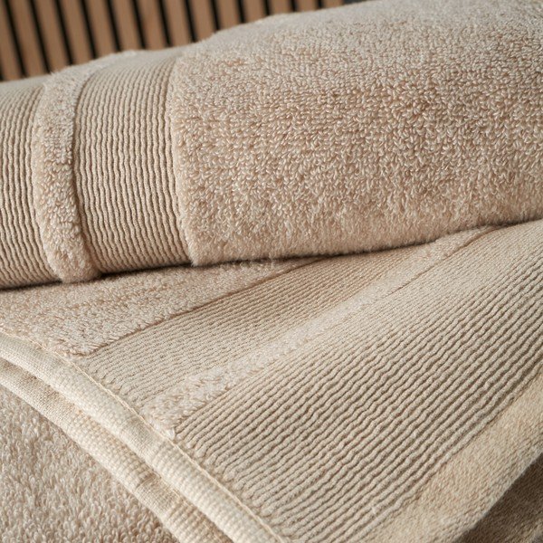 Rankšluostis kreminės spalvos 50x90 cm Zero Twist – Content by Terence Conran-image-1